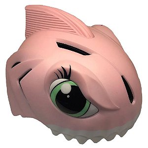 Capacete Bicicleta Bike Ciclismo Infantil STN Shark 2.0 Rosa