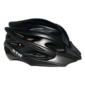 Capacete Bicicleta Bike Ciclismo Infantil STN Agile Preto