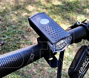 Farol Lanterna Bicicleta Bike Ciclismo STN Xplore Preto