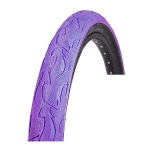 Pneu Bicicleta Bike Ciclismo Vee Rubber Flame 26x2.50 Roxo