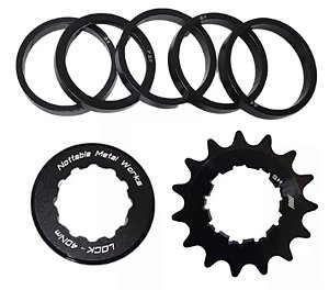 COG Pinhão Com Espaçador Nottable BMX Padrão Shimano