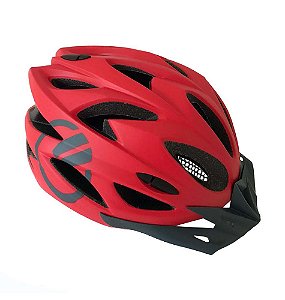 Capacete Bicicleta Bike Ciclismo Mtb Speed Elleven M Verm.