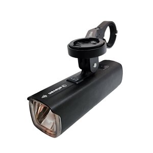 Farol Lanterna C/ Suporte Gps Powerbank Bicicleta Bike Elleven 1000lm