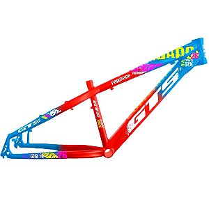 Quadro Bicicleta Bike Freeride GTS Predador Aro 26 Vm/Az