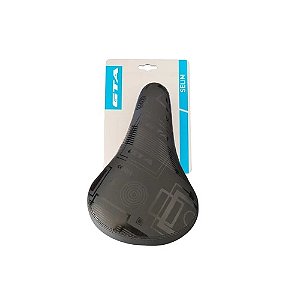 Selim Banco Bicicleta Bike Mtb BMX GTA C/ Carrinho Preto