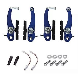 Freio V-Brake Aluminio Bicicleta Bike Sapata Orbital