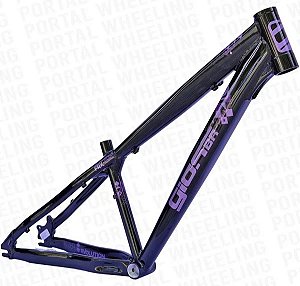 Quadro Bike Bicicleta BMX Wheeling Grau GIOS FRX-EVO 26X13,5 Preto