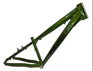 Quadro Bike Bicicleta BMX Wheeling Grau GIOS FRX 26X13,5 Cor: Verde Oliva / Preto/Cinza