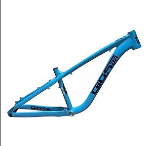 Quadro Bike Bicicleta BMX Wheeling Grau GIOS 4Freaks 26X13.5" Azul Claro / Azul Marinho / Branco