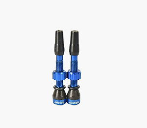BICO TUBELESS PRESTA 43 MM 2.0 (PAR) AZUL