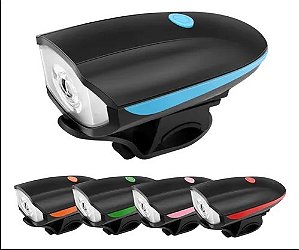 Farol Lanterna Bicicleta Bike Luatek Recarregavel LK 025