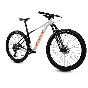 BICICLETA TSW YUKON 12V SR DEORE 29X17'' BRANCO/LARANJA (BIKERNAUTA)