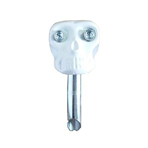 Mesa Suporte Guidão Avanço Bike GTR M15 Caveira Branco