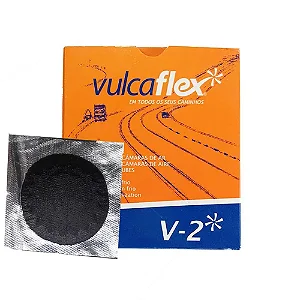 Remendo A Frio V-2 050mm - Caixa Com 40 Peças -  VULCAFLEX