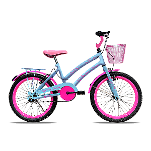 BICICLETA COLLI CELINA ARO 20 S/MARCHAS AZUL CHAMPANHE (BIKERNAUTA)