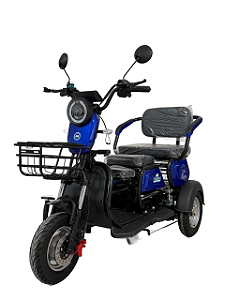 TRICICLO ELETRICO MOD: URBAN POTENCIA: 1.000WATTS BATERIA: LITIO 60V 20AH COR: PTO