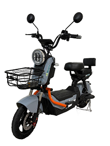 AUTOPROPELIDO MOD: ZOOMER POTENCIA: 1.000WATTS BATERIA: LITIO 60V 20AH COR: CINZA