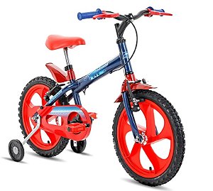 BICICLETA HOUSTON PIX ARO-16 PRETA 4 S PRETA/VERMELHO