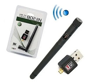 Adaptador Receptor Wireless Usb Wifi 1200mbps Pc E Notebook