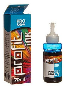 Tinta Profit 664 Azul Compatível Impressoras Epson