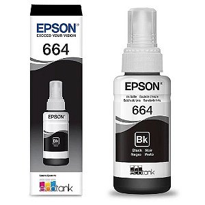 Tinta EPSON para Ecotank- Preto T664-Original