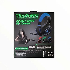 Headset Gamer TecDrive - Comando PX11 - TecDrive