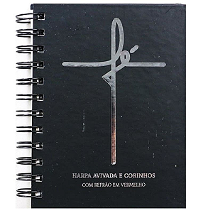 Harpa Avivada e Corinhos | Refrão em Vermelho Letra Gigante Wire-o