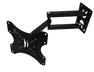 Suporte Para Tv Tri Articulado 14" a 42" Universal LED LCD ou Plasma