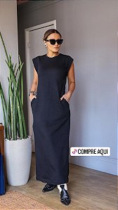 Vestido Ivana - Preto