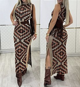 Vestido Dayane - Cobre