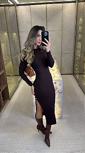 Vestido Tricot Rubia