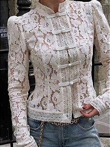 Blusa Renda Diana