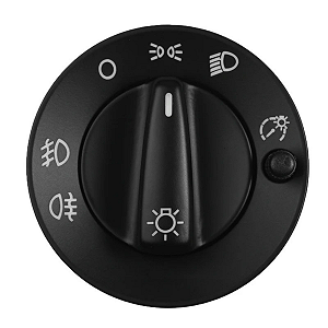 Botão Interruptor Farol Milha Vw G3 G4 Com Dimmer Reostato