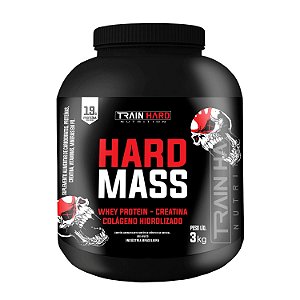 Hard Mass 3Kg + 3g de Creatina - Hipercalórico-Ganho de Volume Muscular