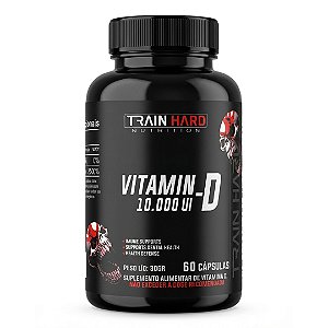 Vitamina D 10.000 UI 60 Cápsulas | Mais Imunidade, Saúde dos Ossos e Força Muscular