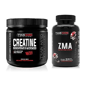 Combo Creatina Turbo 300g + ZMA Testo Booster 60 Cápsulas