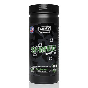 Shred Ripped Fire 60 Cápsulas | Termogênico Extremo, Queima de Gordura e Definição Muscular