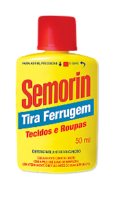 Tira Ferrugem Tecidos e Roupas 50ml Semorin