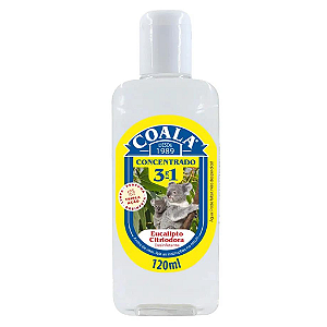 Desinfetante Concentrado 3em1 Eucalipto Citriodora Coala 120ml
