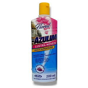 Lustra Móveis Floral Azulim 200ml