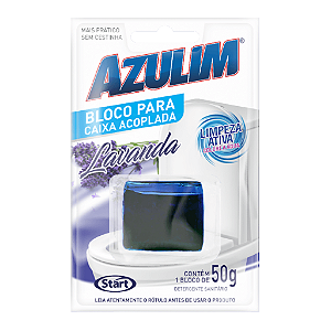Bloco para Caixa Acoplada Lavanda Azulim Start 50g