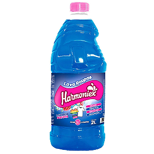 Lava Roupas Concentrado Rende 20 Lavagens Blue Harmoniex 2L