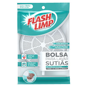 Bolsa Para Lavar Sutiãs e Roupas Intimas Flash Limp