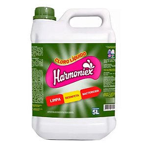 Cloro Líquido Desinfetante Harmoniex Limpa E Desinfeta 5l