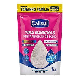 Percarbonato de Sódio 100% Puro Original Calisul 1Kg