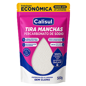 Percarbonato de Sodio 100% Puro Tira Manchas Calisul 500g