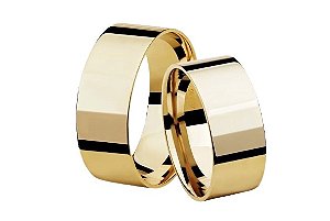 Aliança de Ouro Love Eterno
