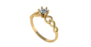 Anel Infinity Lover