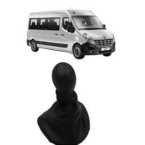 Kit Coifa Manopla Bola Cambio Renault Master 2010 A 2013 6m