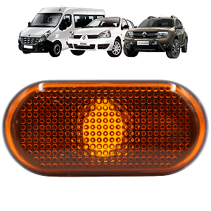 Lanterna Seta Pisca Lateral Âmbar Clio Duster Kangoo Master